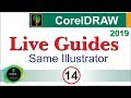 How to Enable Live Guides in Corel Draw 2019 tutorial by, Amjad Graphics Designer