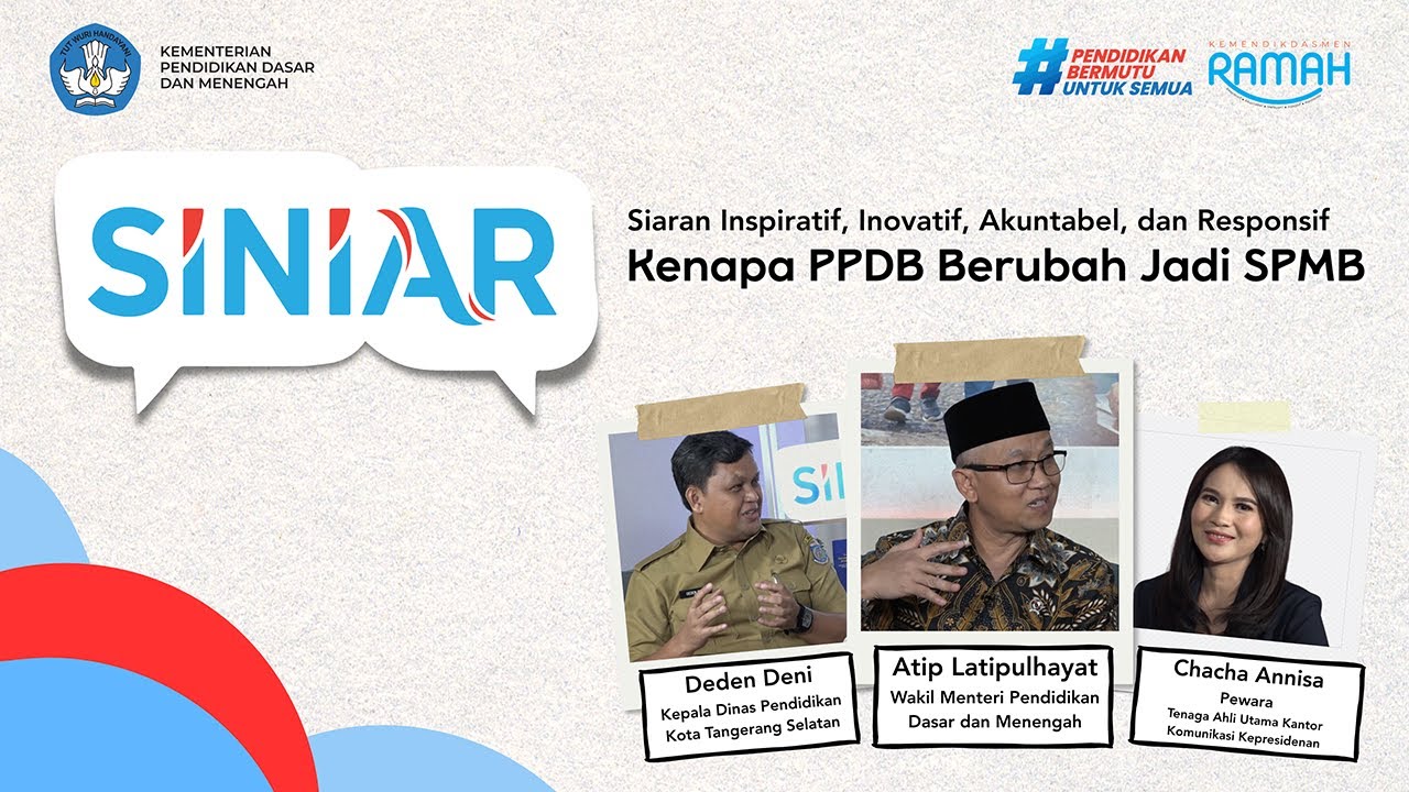 Kenapa PPDB Berubah Jadi SPMB - SINIAR Episode #1