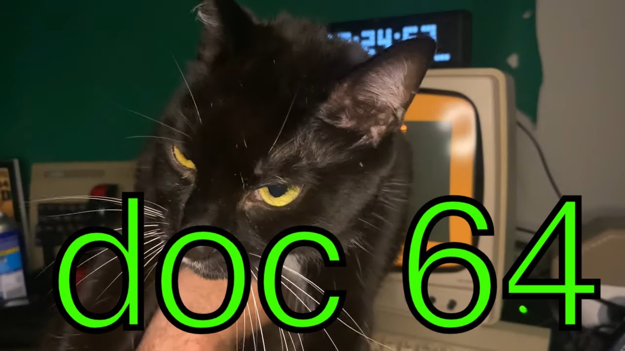 64 Doctor to the rescue after I repaired my keyboard - YouTube
