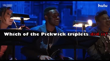 Which of the Pickwick Triplets Did It lyrics