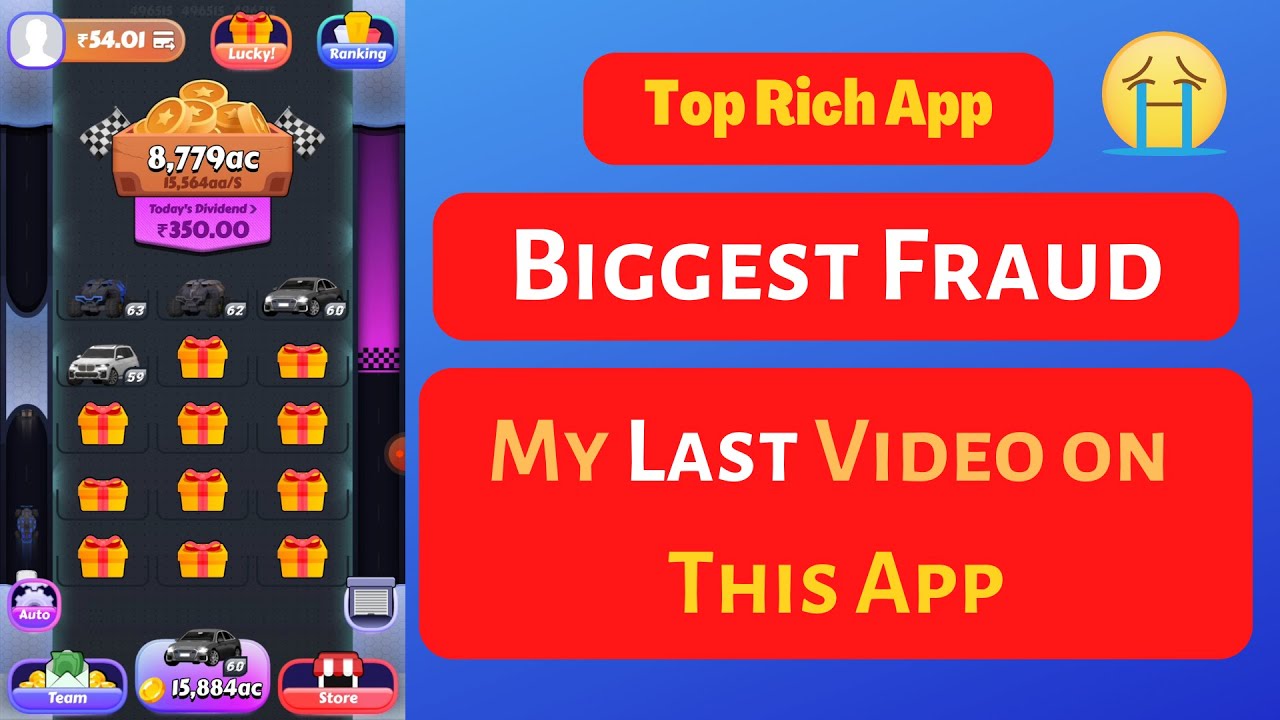 Top Rich App Review & Scam Behind the App | video - 87
