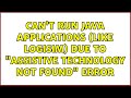 Ubuntu cant run java applications like logisim due to assistive technology not found error