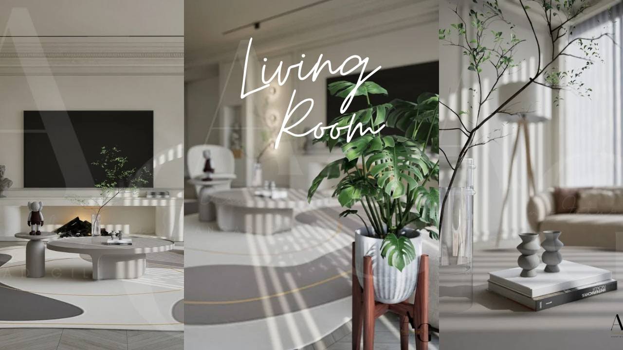 Modern Living Room Walkthrough | Unreal Engine 5 | Soft Minimal ...