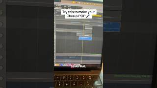 Make your chorus POP like this 🎤 #producertok #musicproducer #mixingtips #vocals #logicprox