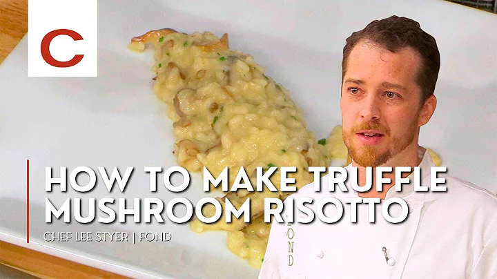 Truffle Mushroom Risotto | Chef Lee Styer | Tips a...