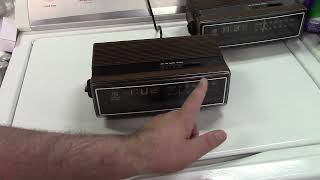 The Newly-Restored VINTAGE 1980 GE Model 7-4305C Alarm Clock Radio IS BACK!!!