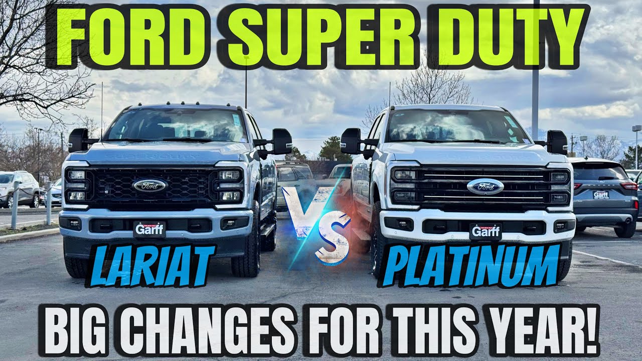 2025 Ford F350 Super Duty Lariat Ultimate VS Platinum: Was I Wrong About The Platinum Trim?