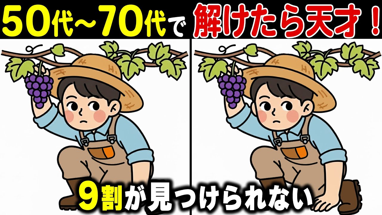 【注意】老後を台無しにする「物忘れ」のサインを見つけろ！60代70代の脳が蘇る頭の体操