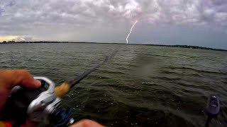 MUSKY FISHING the MADISON CHAIN!! Post-Thunderstorm with TODAYS ANGLER
