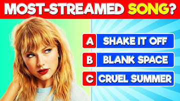 Taylor Swift Quiz | Are You A True Swiftie?