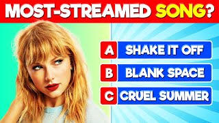 Taylor Swift Quiz | Are You A True Swiftie? by The Quiz Show 4,239 views 3 weeks ago 10 minutes, 29 seconds