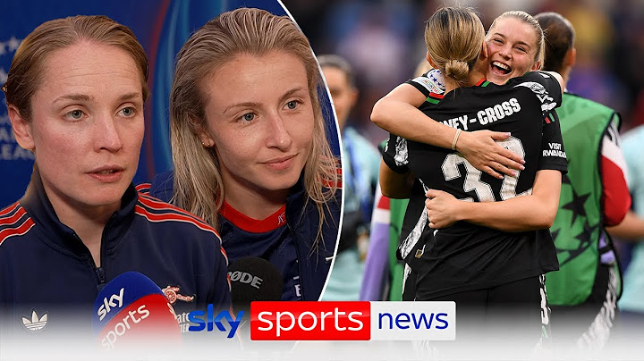 Alessia Russo, Leah Williamson & Kim Little react to Arsenal reaching the Champions League final