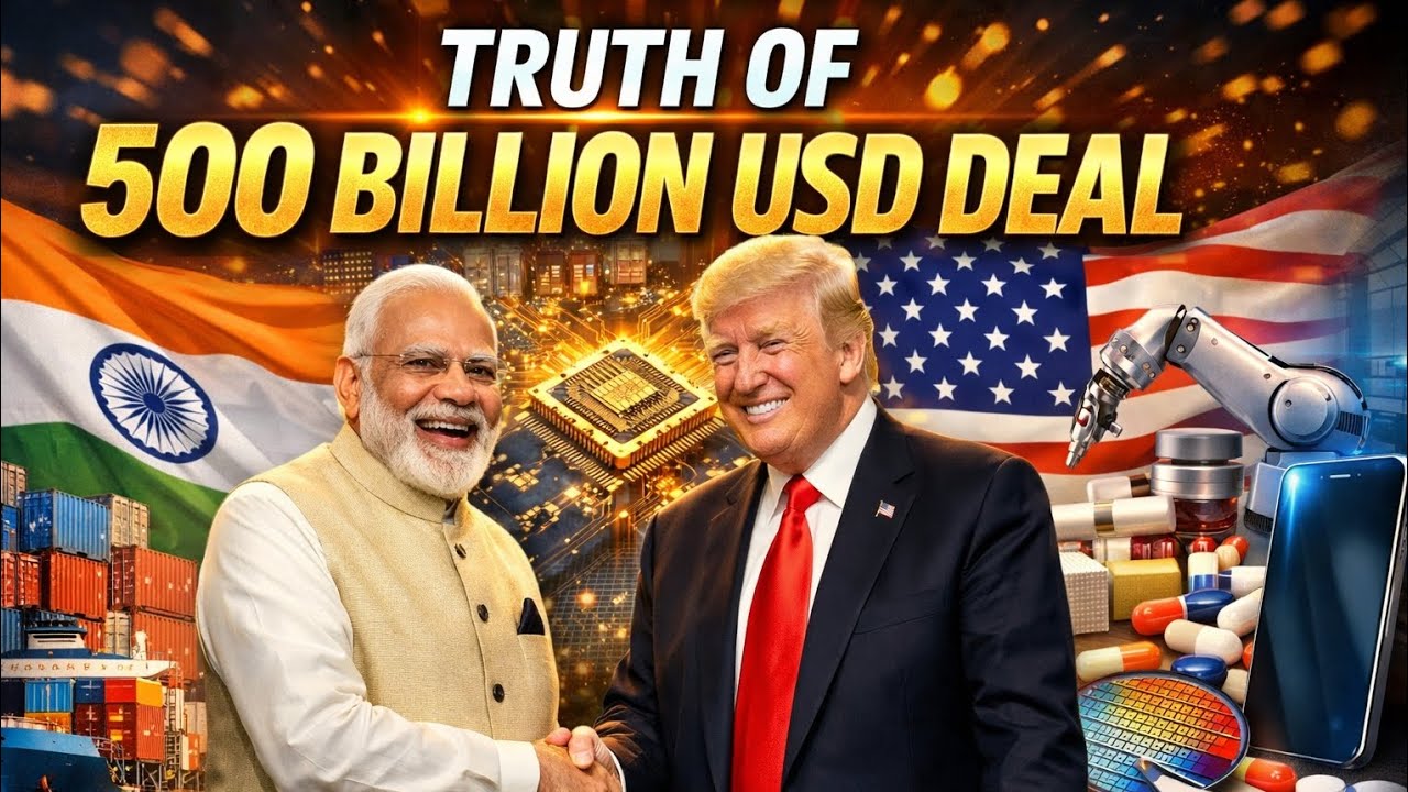 INDIA USA TRADE DEAL DONE | Trump Cuts Tariff on India to 18% from 50% | Will Russia Accept This?
