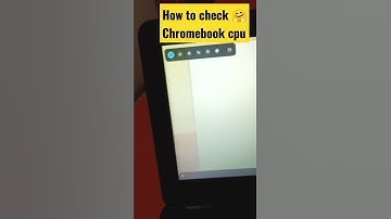 Hoe controleer je de CPU van je Chromebook? #chromebook #cpucheck