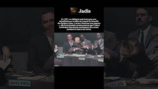 La mitraillette posée à l’ONU pendant la Guerre de Corée