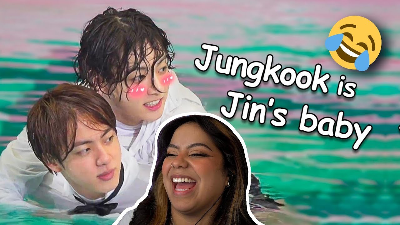 Jungkook is Jin's baby | Jinkook bias REACTS 💜