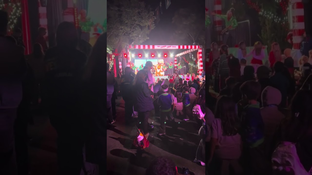 The Candy Cane Stage (Lego Performance Christmas)