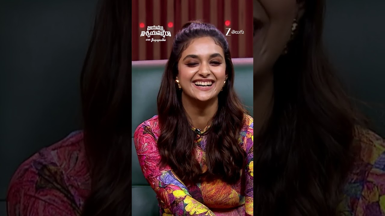 JagguBhai brings out the real side of Keerthy | JayammuNischayammuRaa With Jagapathi | Sun @ 8:30PM
