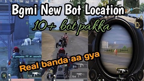 Bgmi new Bot location update 3.9 / 10+ bot pakka melega / bot location per real enemy aa gya / 