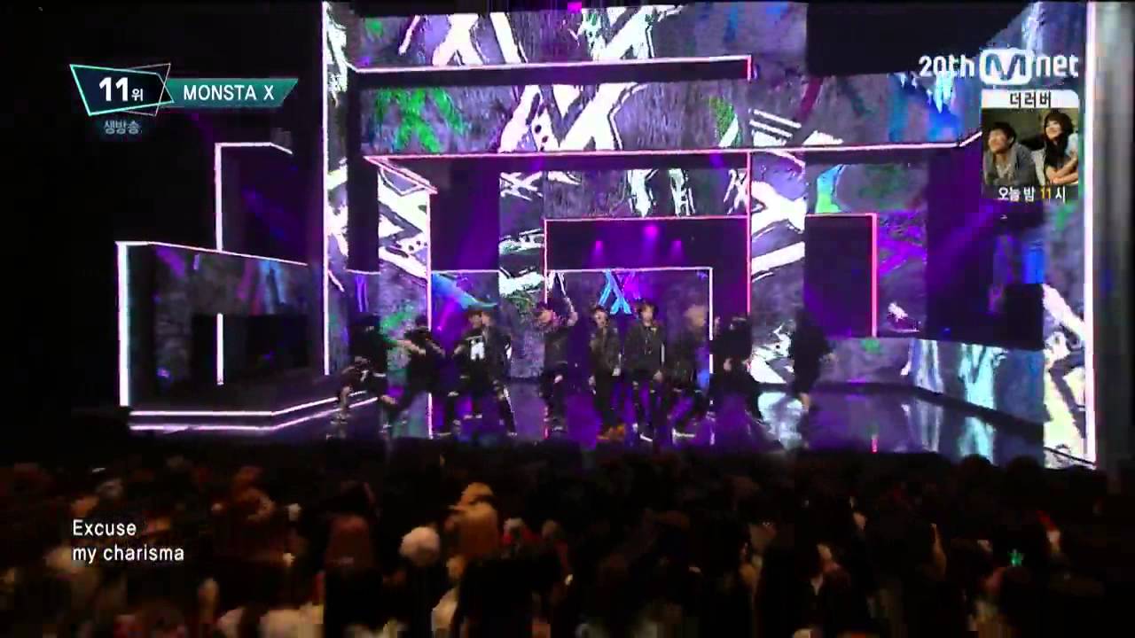 150528 E426 Mnet M! Countdown MONSTA X - Trespass