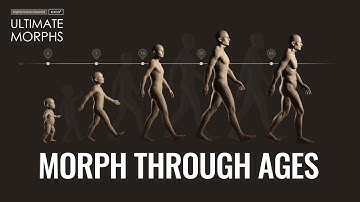 Create Body Morph Through Ages | Ultimate Morphs Pack for Character Creator