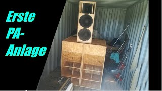 Pa Anlage Selbstgebaut    Horn Gehuse Fr 18500 Sub    Jobst Tops      Pa Vorstellung