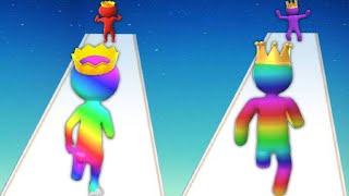SIZE UP RUN RACE 3D COLOR vs GIANT RUSH! - Double Game screenshot 4