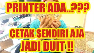 MEMBUAT STIKER MENGGUNAKAN PRINTER BIASA || PRAKTIS DAN MUDAH!! screenshot 1