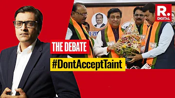 Why BJP Is Welcoming 'Graft-Tainted' Ashok Chavan To The Party? | The Debate With Arnab Goswami
