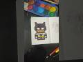 pixelart #-6 |batman #craftyluna #artandcraft #viral #editing #trending #cat #art #pixelart #batman