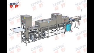 Zenyer 200A egg washer with accumulator and vacuum egg lifter for egg loading 3000 eggs/hour