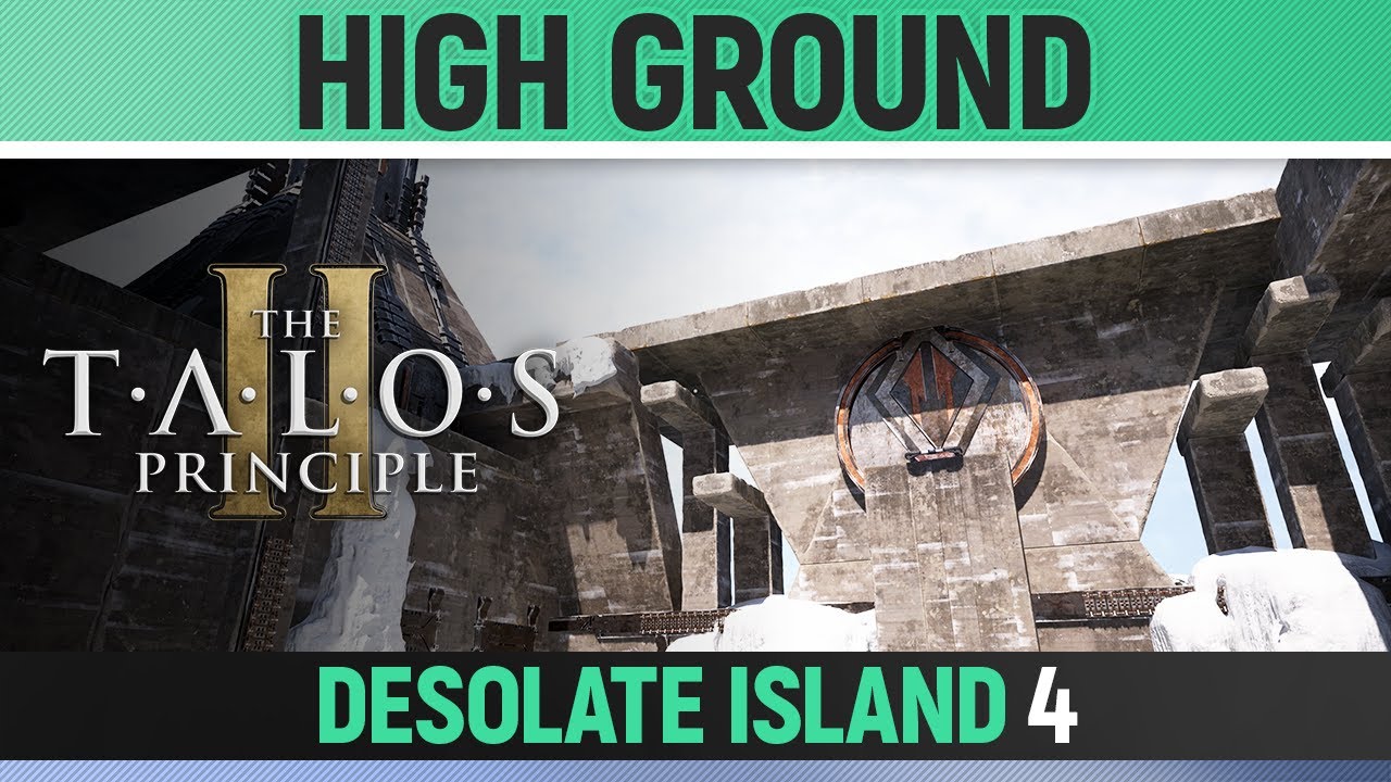 The Talos Principle 2 - High Ground - Puzzle Solution (Desolate Island #4)
