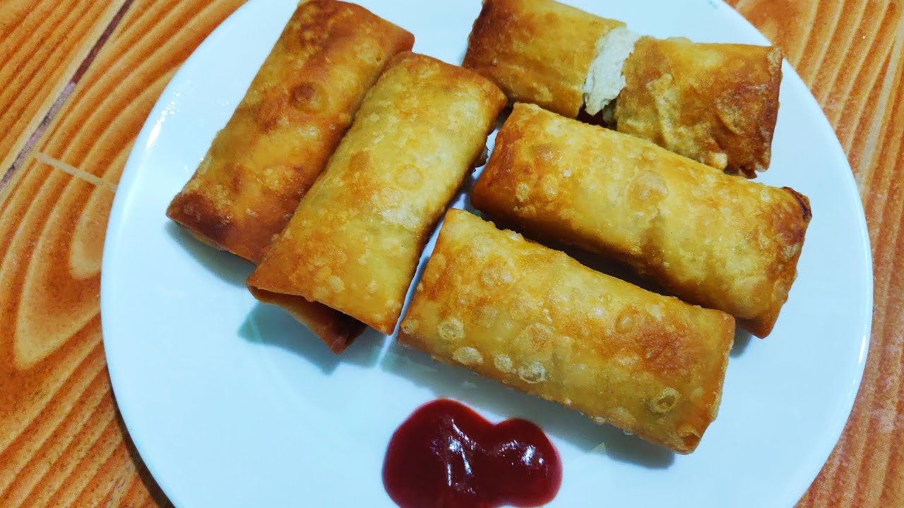 Spring Roll Without Onion n Garlic Veg Roll Jain Food indian veg