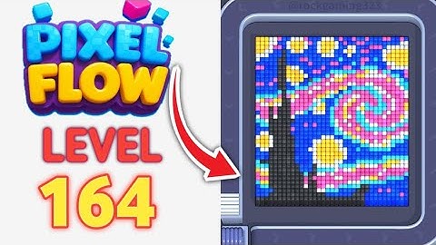 Pixel Flow Level 164 Walkthrough