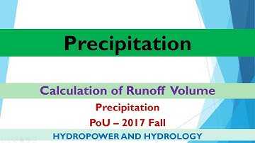 Run off Volume Calculation - Pokhara University - PoU 2017 fall Solution