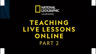 Teaching Live Lessons Online: Part 2