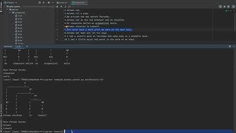 CS50 Introduction to AI: Project 6a (Parser)