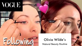 FOLLOWING OLIVIA WILDE’S NATURAL BEAUTY ROUTINE | Vogue, Actress, Model, Director