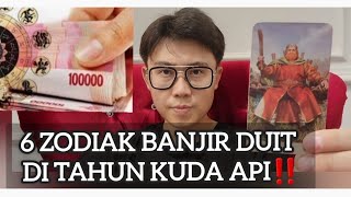 ZODIAK INI BANJIR DUIT DI TAHUN KUDA API 2026 ‼️ BERLIMPAH REJEKI !!