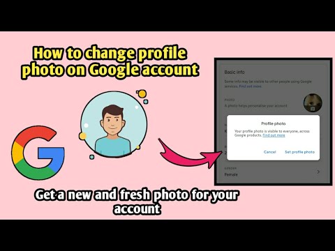 How to Change Google Profile Picture - YouTube