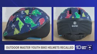 Kids' bicycle helmets sold at Walmart, Amazon recalled