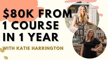 How a website designer made over $80k with her online course in her first year