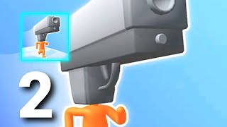 Gun Head Run Tutorial Gameplay Part 2 Mobile Android