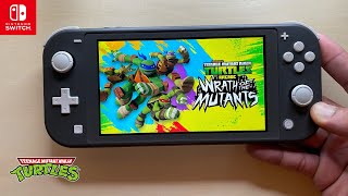 Teenage Mutant Ninja Turtles Arcade: Wrath of the Mutants Nintendo Switch Lite Gameplay