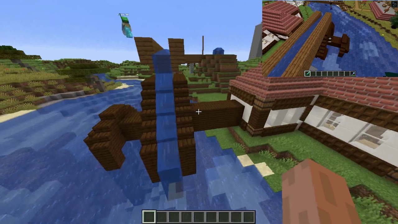 [Minecraft] Let's Build #27: Vodní mlýn 2. část - Ukázka naší práce ...