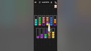 Ball Sort   Level 6216