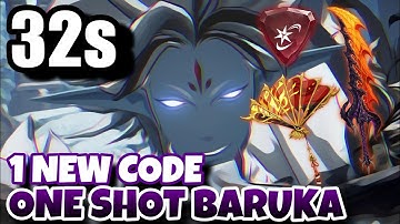 (32s) ONE SHOT STRAT | BARUKA BATTLEFIELD OF TIME SEASON 14 [SOLO LEVELING: ARISE]