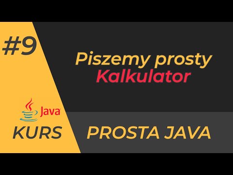 Wideo: Proste wprowadzenie do kalkulatora Java: 9 kroków Wideo: Proste wprowadzenie do kalkulatora Java: 9 kroków
