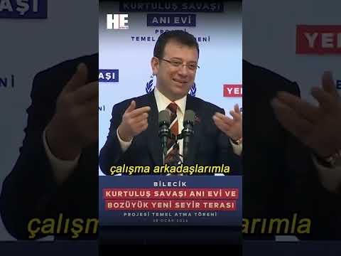 Ekrem İmamoğlu'nun Sosyal Medyada Gündem Olan Erdoğan Taklidi