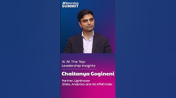 From BFSI to Energy | Chaitanya Gogineni, Partner, KPMG India | AI Innovation Summit 2025